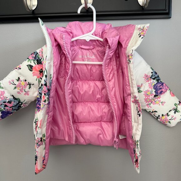 One Kid Vegan Road Coat in Floral Print Size 12 mos - Picture 7 of 11